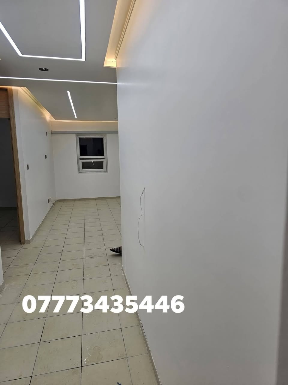 #احمد_للصبغ_والديكورR_T
تم انجاز شقه ١٢٠م طلس عام وصبغ من شركة جوتن 
ان شاءالله ينال اعجابكم 

للاستفسار مراسلة الصفحه او واتساب ع الأرقام التاليه 
***********
***********
@إشارة
