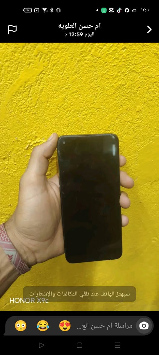 السلام عليكم اخوان جهاز ريلمي 6 جهاز نضيف ذاكره  128. بطاريه 6000ملي انبير فقط كامره مو نضيفه ويجي ويا شاصي لون ازرق ملحقات ماكو فقط كيبل اصلي من شركة ريلمي للاستفسار ادخل خاص و بل خدمه مكاني بغداد


**إذا كنت صاحب هذا الإعلان وتريد حذفه لأي سبب، رجاءا أرسل رسالة إلى الدعم الفني**