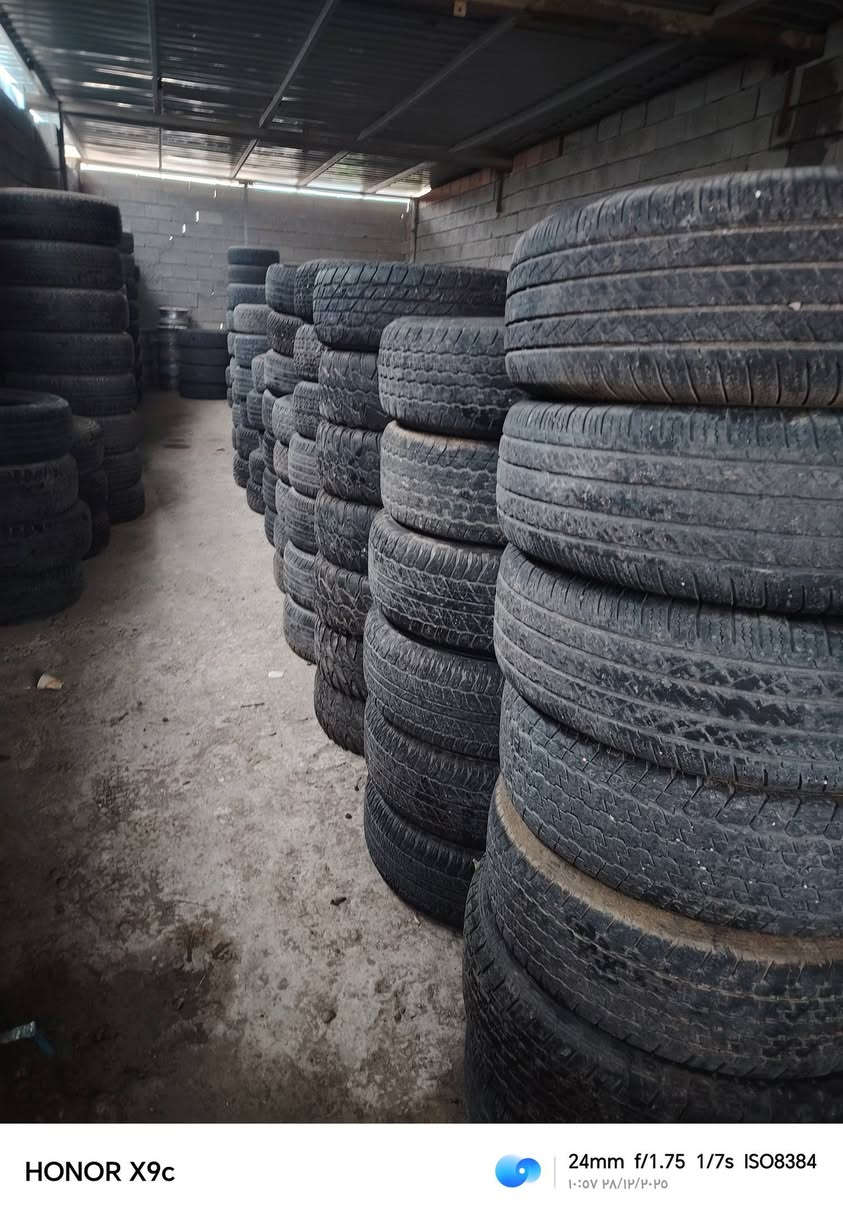 السلام عليكم ورحمة الله وبركاته 
وصلتنا وجبه جديده من الاطارات المستخدمة من كافة المناشئ العالمية

كافة الاحجام
⛔10/تاير عربانة خباطة +بايسكل شحن +چوب
⛔12/بايسكل شحن +چوب 
⛔12/ للكيا والستوتة 
⛔13/ متوفر
⛔195/14/ كيا امامي وبيك اب
14/جميع القياسات
15/جميع القياسات 
16/جميع القياسات
17/جميع القاسيات
18/ جميع القياسات
19/جميع القياسات
20/جميع القياسات
⛔ويل 14 و 15
⛔متوفر تايرات مقطورة 20/1000
⛔.متوفر تاير  تركتر امامي. وكنتر
16/600
16/650
16/750 
16/700
⛔چوب 16 تركتر  اصلي مستخدم  مع سفيفة
⛔.تاير عربانة اسكندرية حجم  15 و16
تايرات سيارات. لاند روفر  راف فور  هايلاندر لاندگروز سنتافي  توكسان  حوثيية دير نيسان كامري.  كورلا.  موهافي سورنتو  نيسان مرزي وكافة السيارات الصالون
العنوان شميط مقابل اعدادية بدر الكبرى 
سعد         ***********
أبو روعة.  ***********
