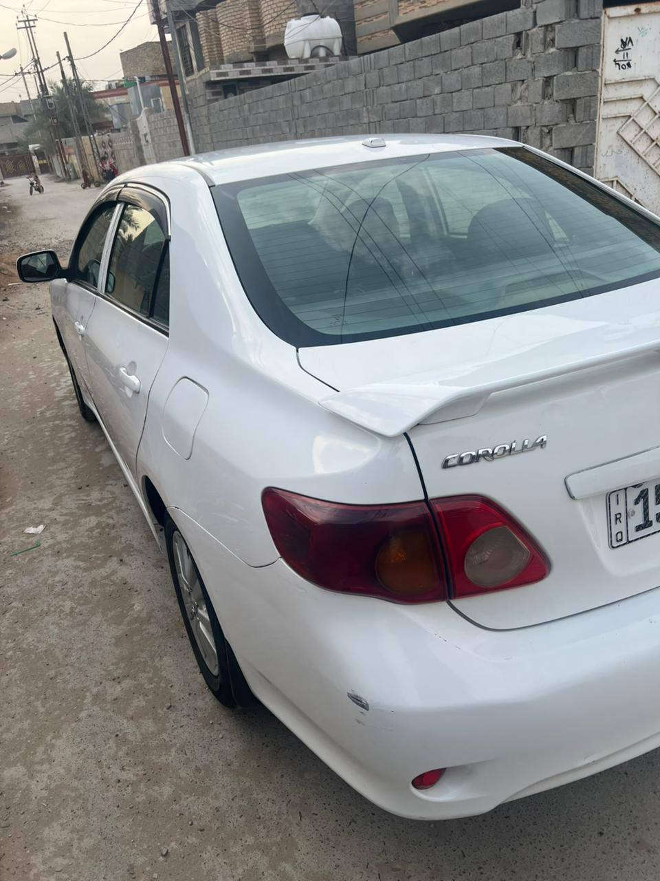 كورلا2009 للبيع وارد امريكي ضررها بابين بدون دواخل مكينه جديده مال 19 وكير مكفولات صدر جديد تخم تاير جديد السعر107وبيها مجال بسمي تحويل ثاني يوم مكان الفلوجه /***********
