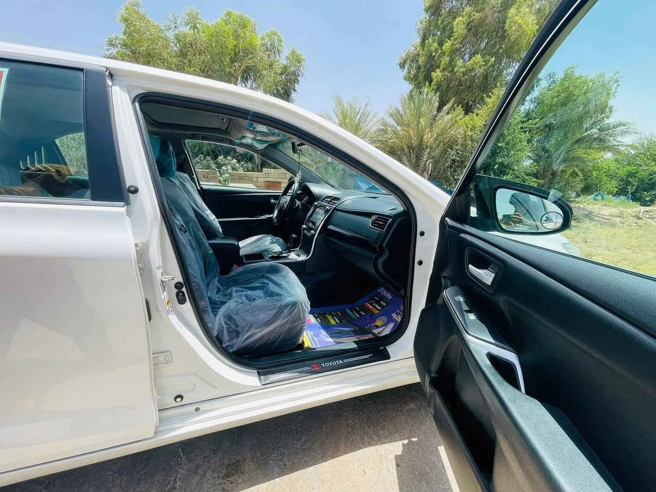 تويوتا كامري                 🇯🇵
2016 
فول مواصفات.               SE.        سبشل
بصمة تشغيل ✅
بصمه أبواب ✅
بصمة صندوق ✅
فتحت سقف ✅
كشنات جلد ✅
رقم بغداد  مشروع وطني شرط التحويل ✅
سنويه لل 2027✅

كير محرك شرط 
ضرر قطعتين جاملغ وبنيد
ايرباك ستيرن راجع سستم
ماشي 144MiL
السعر 165وبيا مجال
للاستفسار ***********
