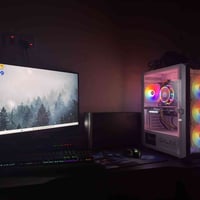 حاسبه و شاشه و أغراضها للبيع مستعجل على بيعتها  الكيس  * المعالج (CPU)...