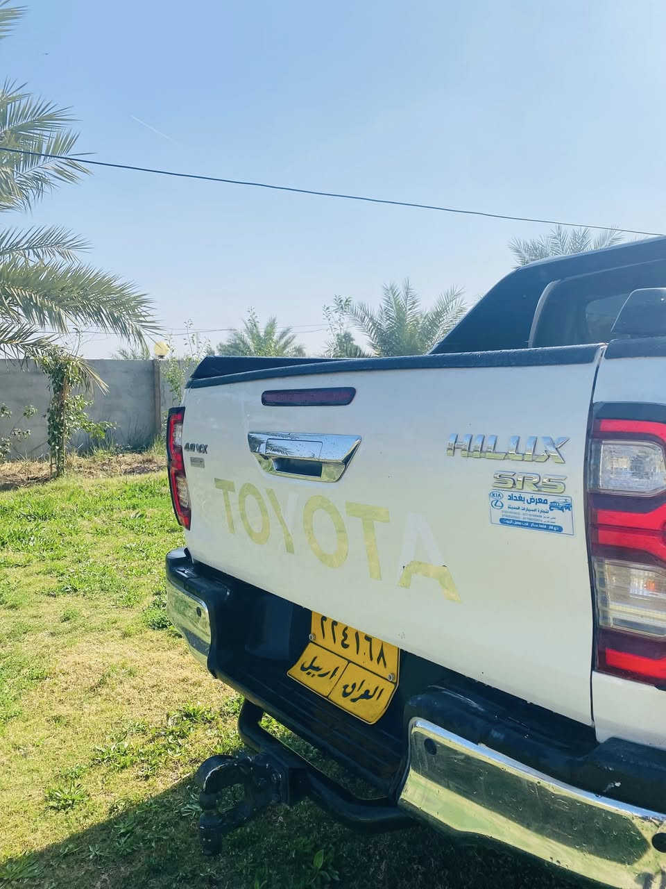 سلام عليكم👋
للبيع تيوتا هايلوكس🛻

تي ار دي 

كويتي باب اول 

موديل 2022 

رقم اربيل بأسمي 

فول مواصفات للاخير 

شاحن وايرلس 

حساس امامي خلفي 

قطعتين تبريد ❄️

٦ سماعات 🔊 

‏شاشة🖥️

بصمة 

باقي المواصفات معروفه فول 

🟩السعر عنده التصال      

لاستفسار 📞 

لاستفسار الاتصال ع الارقام التالية 📲📲

‏)(***********

تحياتي لجميع 🌹 🌸 🙏🏻 سلام عليكم👋 سلام عليكم👋
