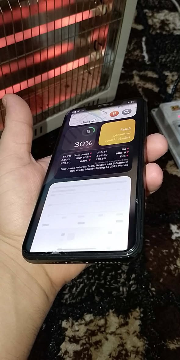 ايفون 11 برو ماكس
ذاكره 64

بطاريه 100

تك سيم زيتوني

فقط مبدل بطاريه سِعرو 220 ‏بمجال الطيبين)(***********)(***********
