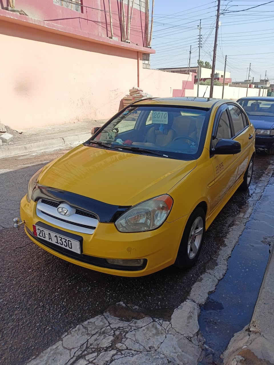 هونداي فيرنا موديل 2010 محرك 16
 وارد خليجي بدون ضرر
السياره فول فتحه  سلايت مري شفط جام كهرباء مري كهرباء تحكم استيرن اشاير بل مري تبريد بيانو لمس
كشنات جلد تدفئة
نضام  ECO تقليل وقود

السياره جاهزه من كلشي كير مكينه  تبريد طخم نص تايات جديد  السياره مال جناي
كابون مسجله 
رقم ديالى مشروع وطني بأسمي مصفره هيئه وغرامات
الرقم انكليزي 
 ؟ خيسان بل داير الوره قليل طخه جوا البكلايت الوره طخه خفيفه، السعر 90بيها مجال 
الاستفسار 
الاستفسار 
مكان السياره الموصل أيسر حي الإنتصار...***********
