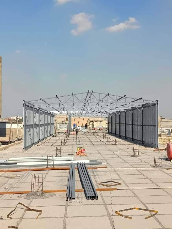 السرعه و الضمان عنوانه بس ب 15 يوم تستلم جملونك مع صبغ مجاني
معمل الموسوي للحدادة  لصناعة الجملونات و الكرفانات والبيوت الجاهزة يرحب بكم  💕
 كرستا وعمل / فقط عمل 
لدينا كوادر متخصصة في انشاء الكرفانات والمخازن والجملونات والمحلات والبيوت  (ذو الطابق او الطابقين) شرط دقة عالية وسرعة في الانجاز

لدينا كادر متخصص في عمل القمريات 
***********
