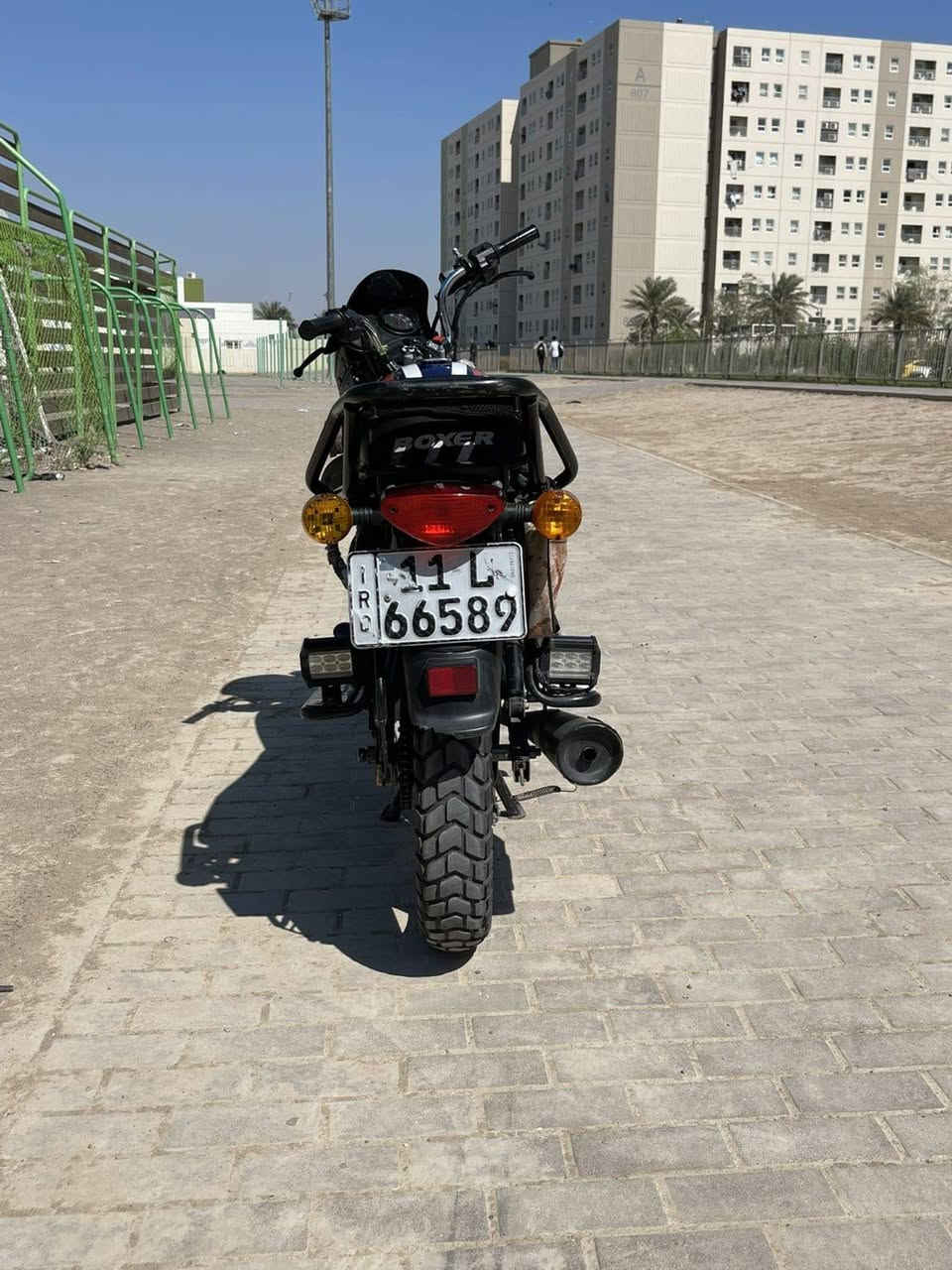 السلام عليكم درجه بوكسر مرقم لوحه وسنويه 
2023ماشيه 50الف 
العنوان بغداد بسمايه السعر: مليونين ونص وبيه مجال
؛درجه مكفوله{***********}
