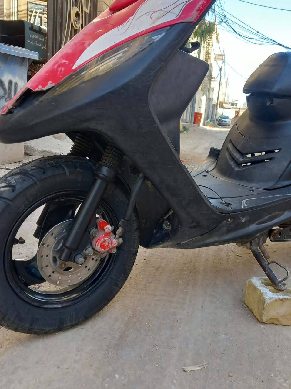 السلام عليكم دراجه ماكس لبيع نضيف معدل شلعه شك الكاع كله بلادي كفرات داخل بلادي ختم وأحد مكينه خير من الله لا نضوح ولاتبخير شلعه شك الكاع معدل ١١٠
سعره ٤٥٠وبيه مجال الاستفسار مراسله الصفحه او الإتصال على الرقم ***********
