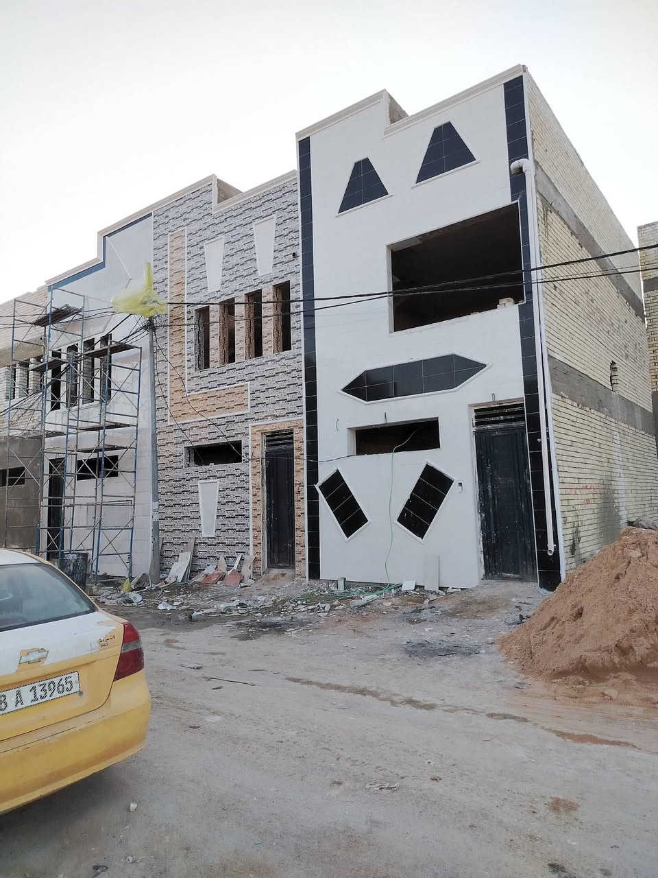 بيوت للبيع حي النداء منطقت ٥٣ قرب شارع كربله شارع قنبر ٥٠ متر طابقين قيد النشاء للبيع تلفون *********** شراي يتصل
