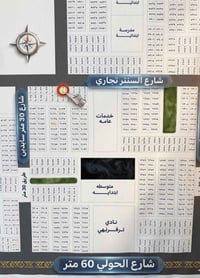 الطوبة والنخيلة • ٢٥٠م • شارع ٣٠م