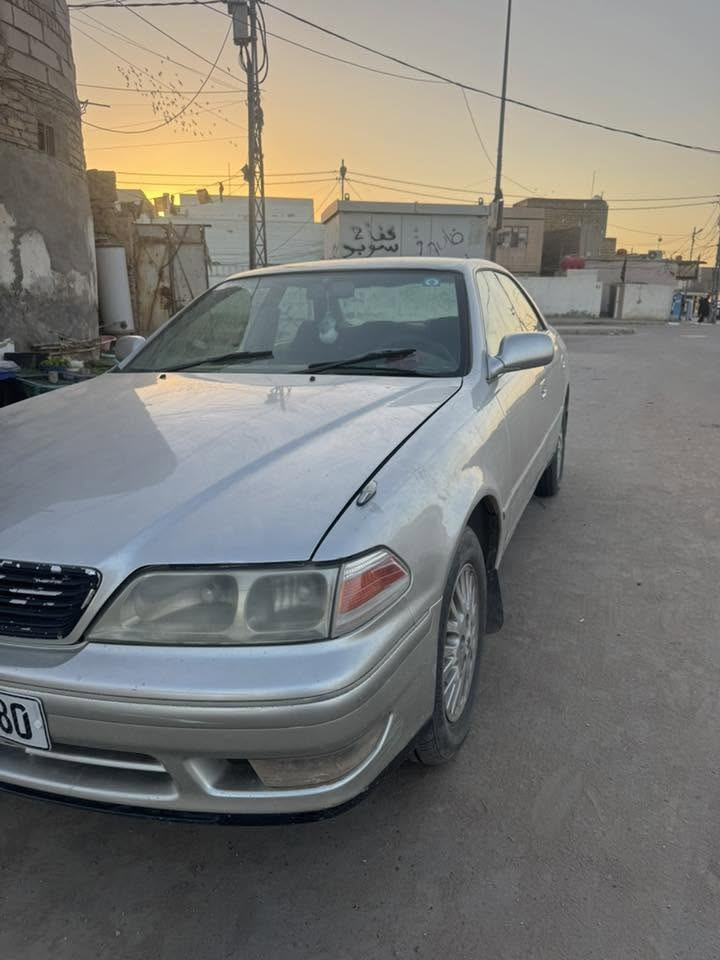 لام عليكم تيوتا مارك مديل 2000 سيارة نضيفة صبغ حزام سيارة مكينتهة جديدة مال رمبة ضربتهة دعامية بصفحة بس كفالة عامة تحويل باسمك ثاني يوم سيارة واللة نضيفة تجي وشوفة سعر خاص أو اتصال على هاذة رقم *********** وبي وتساب
