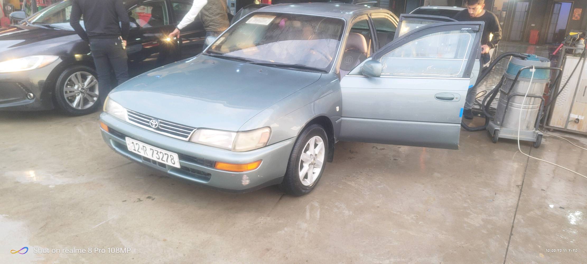 مكاني موصل ايسر ...كورلا  موديل 91
مكينه وكير شرط 
مابي صبغ
بس سقف بي تقحيل
8195000