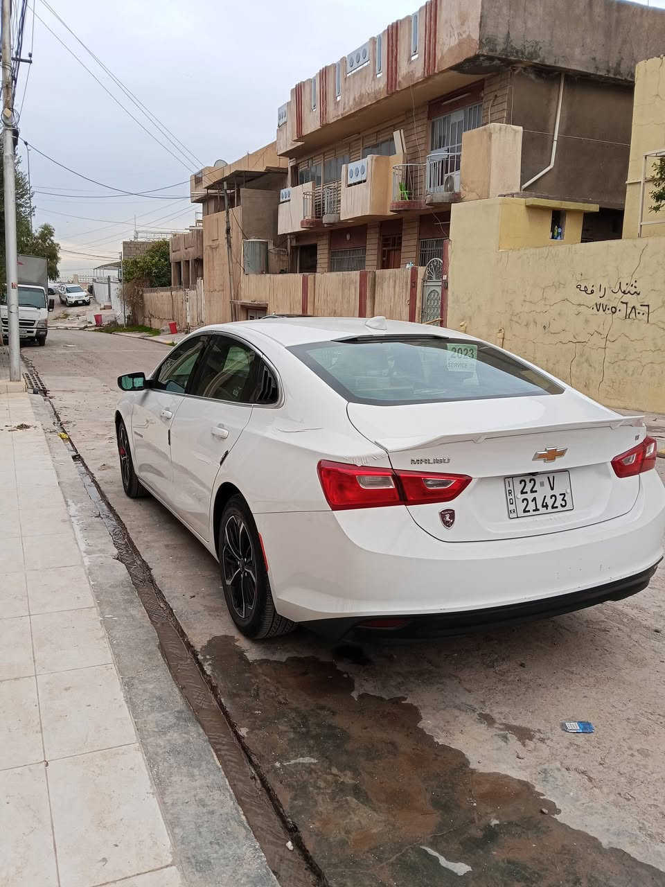 ماليبو. 2023 LT
 بيها بونيد جامرلغ بدون دواخل 
ماشيه 57 كم 
مكاني كركوك 
سعر 112 وبيها مجال
***********
