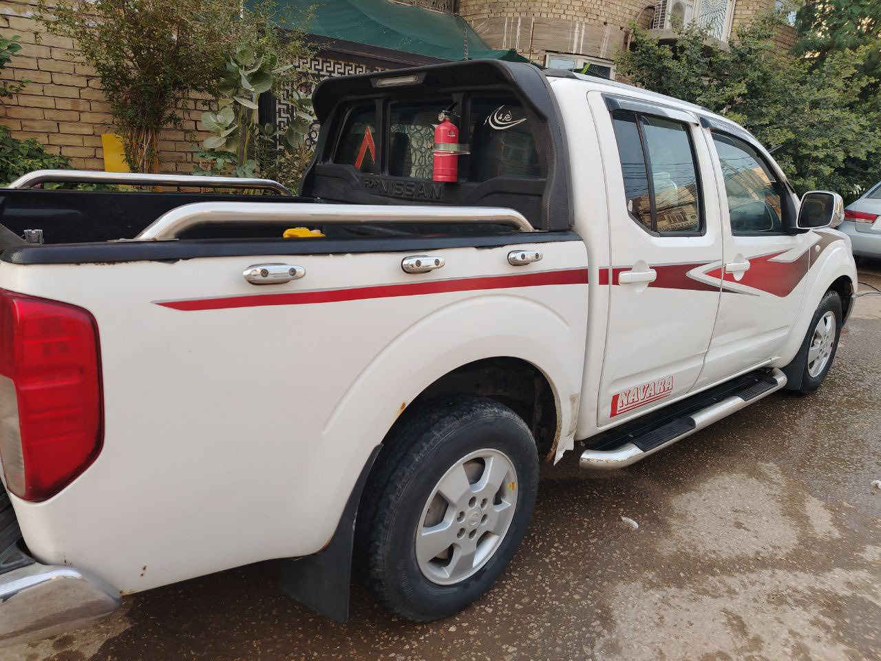 للبيع: نيسان نيڤارا 2014
• مكفوله كفاله عامه صبغ وضربه وتبديل وفتح (كما في الصور) 
•  نوع الگير: أوتوماتيك
•  نوع المحرك:بنزين+ غاز LPG مع كارت صيانه مجاني من شركة تعبئه الغاز
•رقم أربيل مميز سنويه منتهيه تريد تحويل او وكاله حاضر مكان السيارة الحلة
-كلج مروحة اوتوماتيك اصلي ثلاث سرع يعني تنسى الحماوة
_درع ستيل امامي وهوك خلفي اصليات (تكدر تسحب اي حمولة) 
_بوري ستيل بدي و+لحيه قمارة
+ مطريات اصليات
_دواسات ستيل اصليات
_شاشة اندرويد نظام كار بلاي 
_كامرة مع حساس خلفي
_ادوات المرور والسلامة (مثلث + طفاية +علبة طوارئ) 
_صندوق معدات صيانة تحوي كافة العدد الميكانيكية+كيبل جطل 
_شاحنة تلفون ( usb) اصلية جوكر ايفون اندرويد وتابلت 
_بيع مستعجل بسبب السفر
(الدراسة خارج العراق) 

•السعر:122
قابل للتفاوض 
التواصل على الرقم

***********
