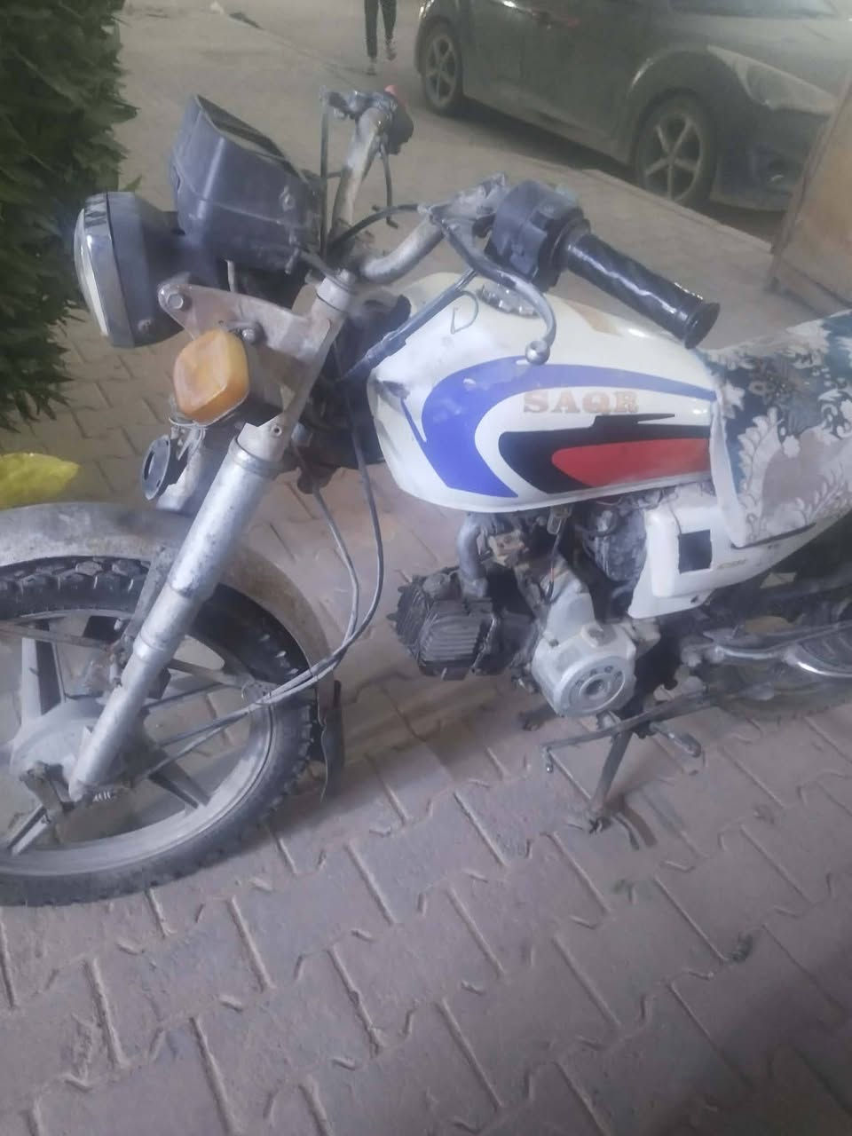 دراجة شهاب محرك ١١٠ ماعليه تسجيل  بيه وصل معرض فقط  كهربائيات كله شغاله تايرات نضيفه ويل كب كير دوار 
السعر ١٥٠ الف رقم الموبايل ***********
