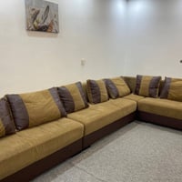 أريكة جلد • حالة ممتازة • أربيل