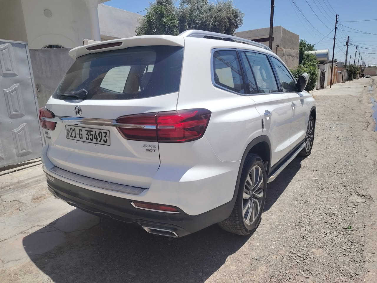 MG RX 8 2022 
فوول مواسەفات 
کوشین جلد
پانۆراما
کوشن هیتەر ئاوێنە شەفەت بەسمە 
مەکینە ٢٠ تۆڕبۆ مەکینە گەورە
قەپات مواسەفات
سەیارەکە یەک جێ تەعدیلی هەیە 
٣ ڕیز کوشن 
سەیارەکە سفری شەریکەیە
چه ند جيك كارتي هه ية
وكه ميك عه تري بيشه وي شكاوه
باقی هەموو شت بەشەرت بێ ژۆری بێ ئێرباگ نوقتە بەشەرت
گێڕ مەکینە بەشەرت
سعري 185 
 وەرەقە مەجەلەکی کەمی تێدایە
***********
***********
