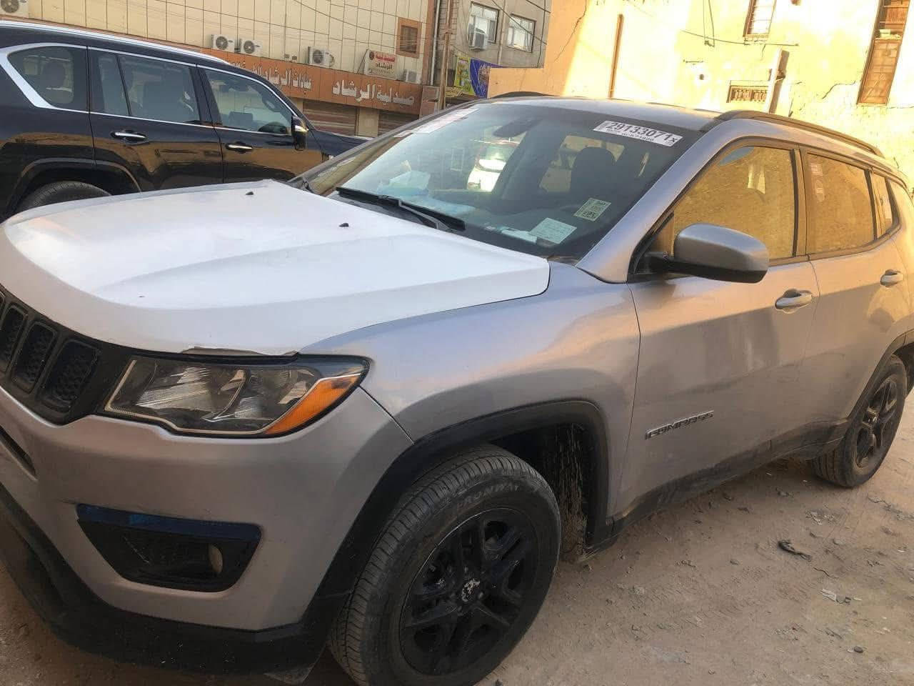 جيب كومباس بصمة موديل ٢٠١٨ وارد امريكي رقم قادسية سنوية تنتهي ٢٠٢٧ لون رصاصي شاشة خلفية تبريد عوزه غاز ماشيه ١٥٠ الف بيها تنقيص السعر 95 بيها مجال مكاني البصره ابو الخصيب  ***********
