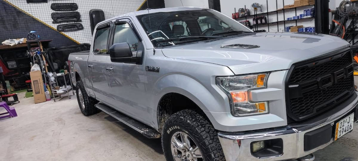 XLT  F150 موديل 15محرك 8سلند سياره داخله كلين بدون حادث بل عراق صار بيها كم مكان صبغ موجود سونار رقم أربيل مسوي هزه قبل أسبوع فور ويل فتحه خلفيه كامره   كرسي كهربائي تحم مرايه  تحكم ستيرن تدفئه تبريد شقل سياره بل بصره *********** سياره بسمي تحويل  سعر 175
