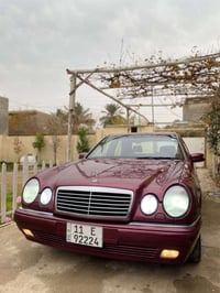 مارسدس ام عيون موديل 96 لون ماروني للبيع بدون مراوس  كير ومحرك 320 خرا...