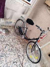 بايسكل ياباني اصلي جديد مابيه اي ضرر كله شغال بريكات اثنين شغاله تايرا...