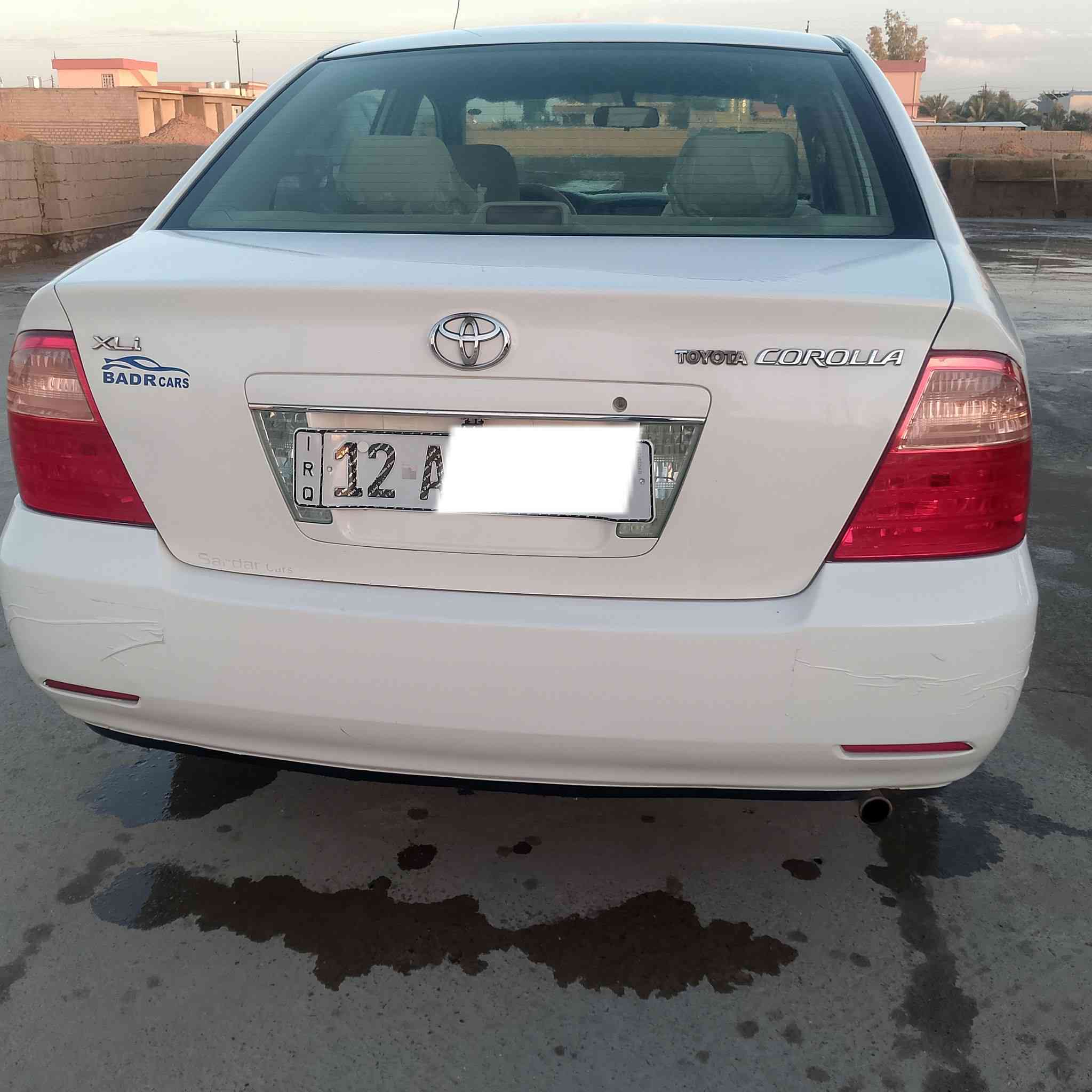 كورلا 2007
(بيكاچو) 

كير اوتوماتيك
سيارة فول نظافة وضع شركة
اي نقص مابيهه 
طخم تاير 
محرك صغير
غرفة جديدة فول
تحكم امرايات 
رقم نينوى بأسمي تحويل ثاني يوم
شاشة/ كامره خلفي
بدون صبغ 
كهربائيات كامل شغال
السعر 115$ بيهه مجال قليل
للأستفسار الاتصال على الرقم
***********
