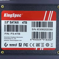 هارد SSD • ٤ تيرا • KingSpec