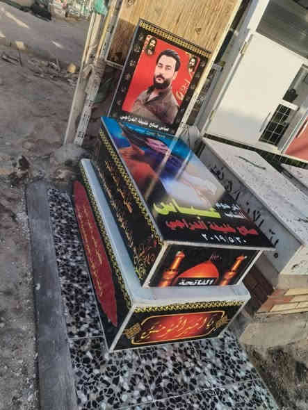 السلام عليكم احبتي التطبيك المقرانص والكاشي في مقبره وادي السلام والمقبره النموذجيه بناء القبور وبأسعار مناسبه 
الى اهالينا في المحافظات ممن لايستطيع الحضور الى مكان العمل ولديه الرغبه في ترميم 
او بناء القبور 
 في النجف الاشرف مقبرة وادي السلام عن توفير بناء القبور عن طريق الحجز بالهاتف اوتساب *********** /*********** مرتضى الطائي ابوعلي 
ويتم التسديد بعد اكتمال  العمل  
علماً ان المواد من اجود انواع المرمر التركي 
صور حراريه ضد الشمس والماء
