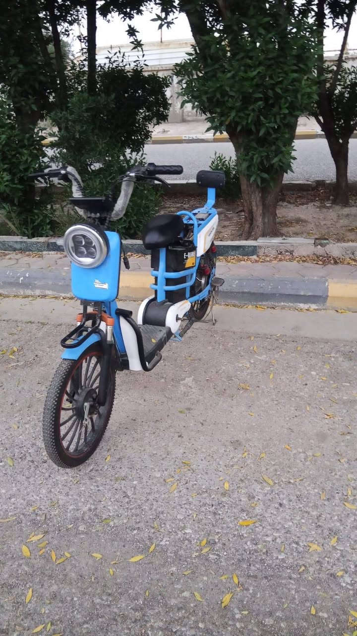 السلام عليكم بايسكل شحن جديد بس عوزه بطاريات لتفيده يخابرني سعره 150 تواصل ***********
