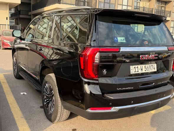 GMC يوگن 2025 
رقم بغداد الجديد بأسمي 
كفالة عامه 

مغلفة PPF اصلي ضمان 10 سنوات 
ضمان ووكالة المنصور
سياره اخت الزيرو ماشية 2800 كم 
حجم المحرك 5.3 V8 
ويل 20 
مقاعد جلد وتدفئة 
تشغيل عن بعد                     
باب خلفي كهربائي 
كراسي امامية كهربائية 
كراسي خلفية متحركة كهربائية 
ميموري خزن كرسي السائق 
حساسات أمامية وخلفية 
شاشة Apple Car play 
4 كاميرات محيطيه
3 قطع تبريد
مكان السياره : بغداد / حي الجهاد
السعر 684 ورقه وبيها مجال بسيط 
0775 600 8000
