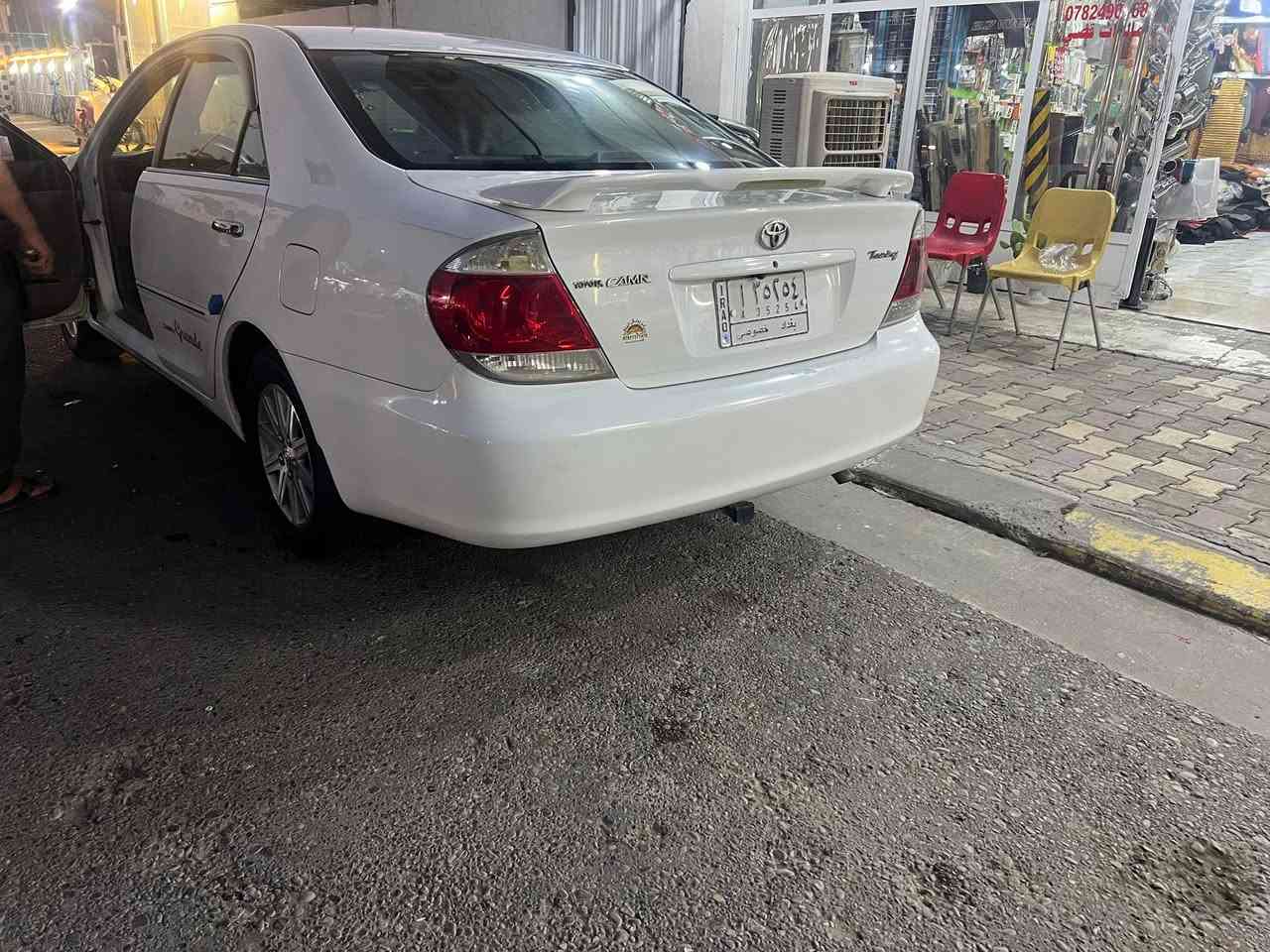 السلام عليكم
كامري 2003خليجي
محرك V6 جاهزه للاخير
سعر 93 وبيها مجال 
***********
