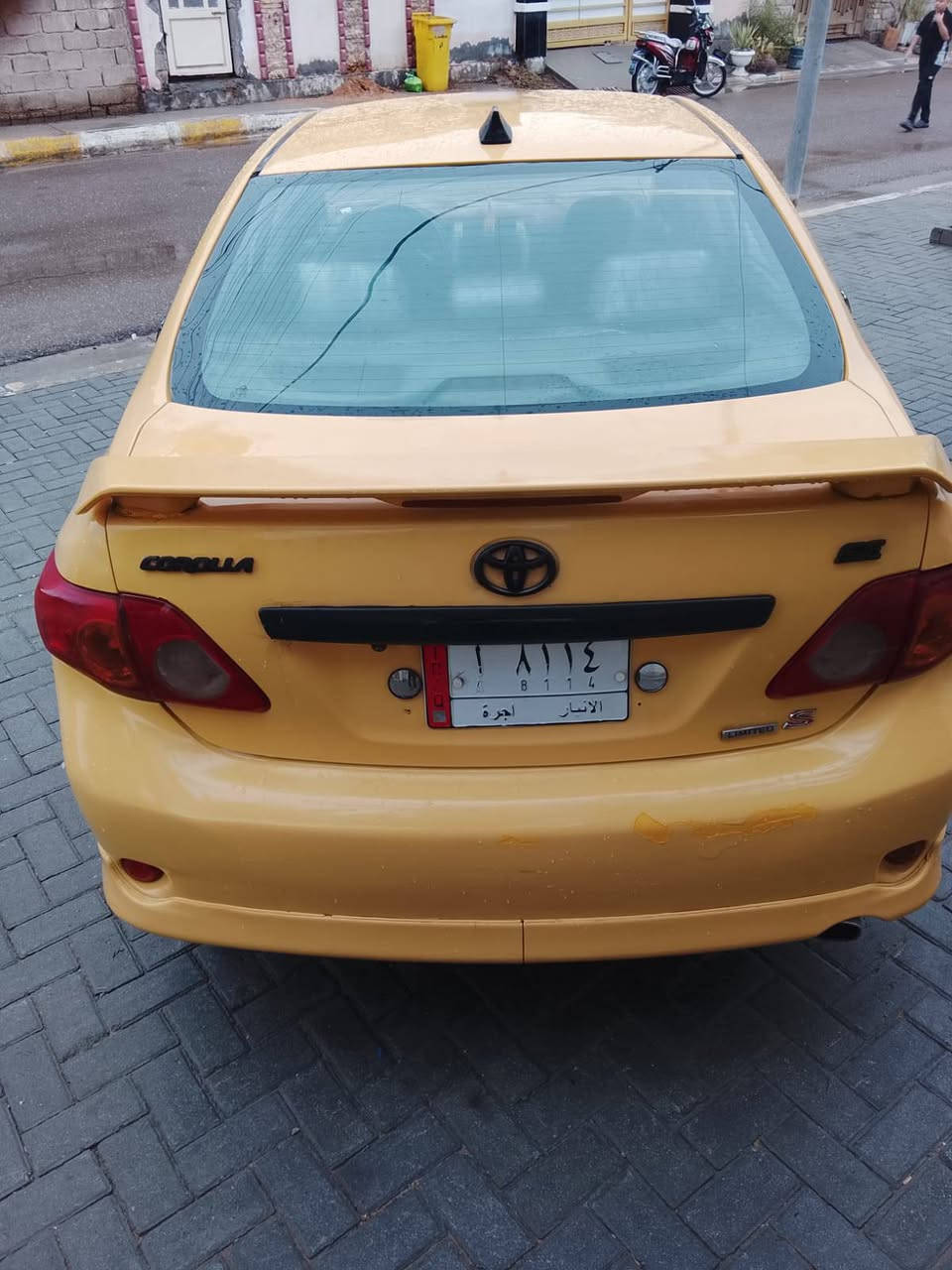 السلام عليكم كورلا وارد امريكي ٢٠٠٩ دشبول اسود
سياره نضيفه وجاهزه كبل للشارع كير محرك مكفول 
تبريد ثلج تخم تاير جديد 
سياره خير من الله 
تحويل ثاني يوم
ضرر مالتها من امريكه بابين فقط واهنا بالعراق انخط بيدي الجاملغ الامامي معروضه ٨٥ وبالخير علي الي ياخذها ***********
