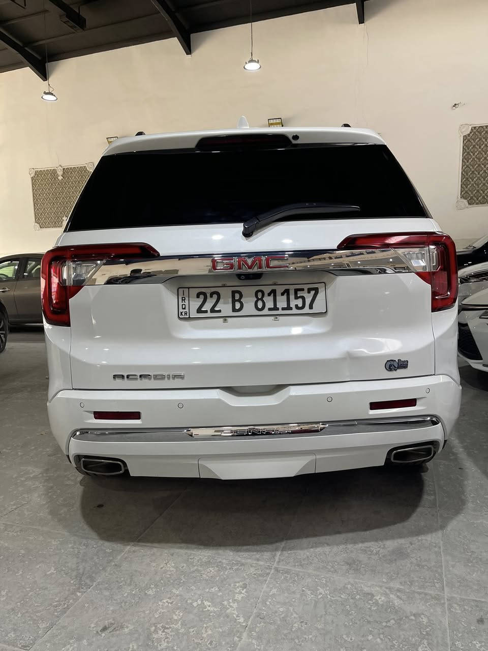 البيع جي ام سي اكاديا فول فول موصفات DENALI رقم اربيل موديل 2022 جاملغ صبغ شويه بونيد شويه باب المكان اربيل سعر ***********
