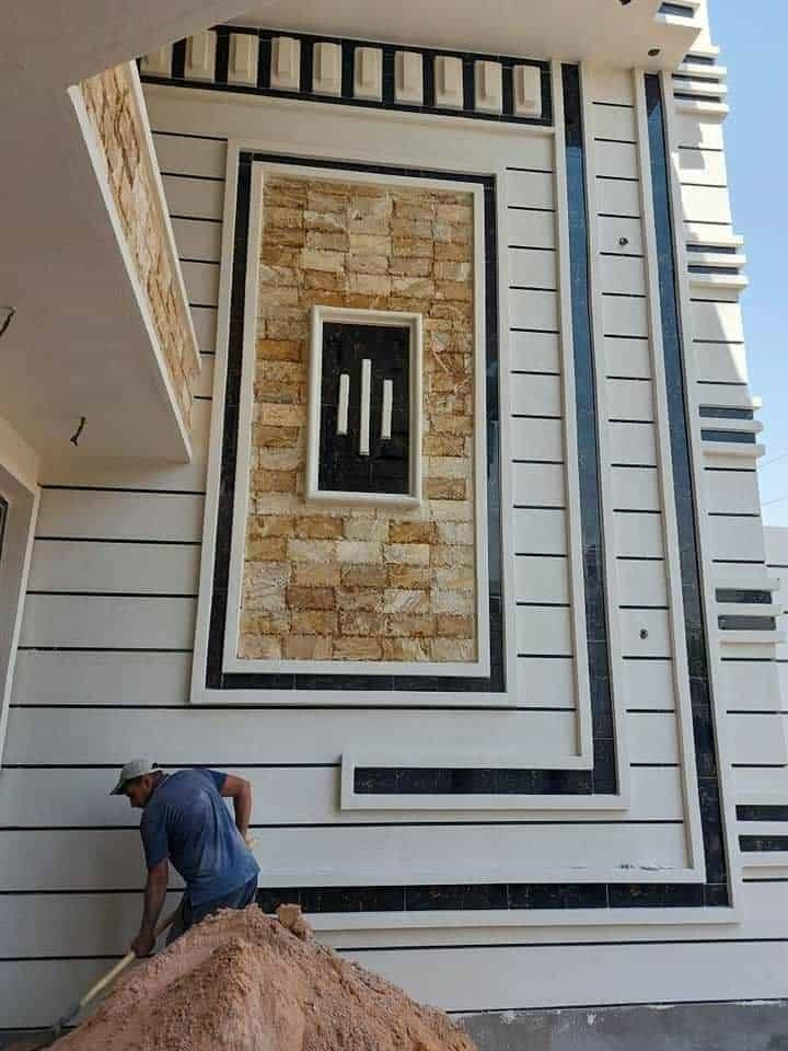 اللهــــــم صلـــــى علـــــى محمــــــد وال محمــــــــد
....حدود عملنه طويريج وجميع نواحي طويريج.....
واجهة بيتك عنوان ذوقك ✨
إحنا نضمنلك واجهات فخمة، تنفيذ مضبوط، وأفكار جديدة ترفع من قيمة بيتك.
تنفيذ واجهات بانواع التصاميم حسب طلب الزبون كل واجهة وسعره 
السعر يحسب على أساس مساحة الواجهة وعدد الطوابق ونوع التصميم.
📞 اتصل بالارقام أو مراسلة الصفحة.
‏‪0790 390 1445‬‏ - عباس ابو امير 
‏‪0772 106 8315‬‏
