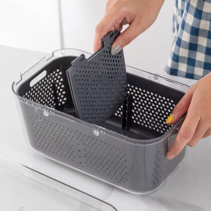 قطاعة خضروات وفواكه متعددة الاستخدامات 
                                      السعر18.000
https://rolemall.com/?strung=OUDfAOFgootquality12530
 22 قطعة موديل JD-3112
قطّاعة وخلاط خضار وفواكه متعددة الوظائف 22 قطعة – Veggie Slicer...

مجموعة تقطيع خضار وفواكه متعددة الاستخدامات تضم 22 قطعة لتسهيل التحضير اليومي في المطبخ.
تحتوي على 7 شفرات تقطيع بأحجام مختلفة لعمل مكعبات بأبعاد متعددة.
تشمل مبشرات (4 مم و3 مم) ومبشرة ناعمة، مع شفرات تقطيع مستقيم ومموج لتحضير شرائح متنوعة.
مزودة بسلة تصريف لتسهيل التنظيف والتخزين بعد الاستخدام.


**إذا كنت صاحب هذا الإعلان وتريد حذفه لأي سبب، رجاءا أرسل رسالة إلى الدعم الفني**