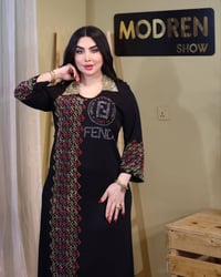 دشداشة كشمير • ألماس تركي DMC • نص درزن جملة