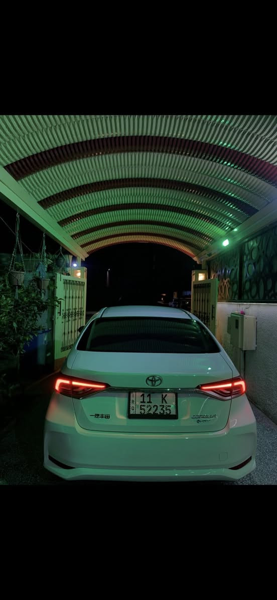 سلام عليكم 
كورلا موديل 2025
خليجي السياره كلين بدون ضربه و بدون قطرت صبغ ما عده شخوط بل دعاميه الاماميه بسيطه 
السياره فول كأمره بصمه فتحه رادار مثبت سرعه ماشيه 3900 بعده زيرو الرقم *********** متواجد واتساب  المكان بغداد قرب جامع النداء رقم السعر 163 و بيها مجال
