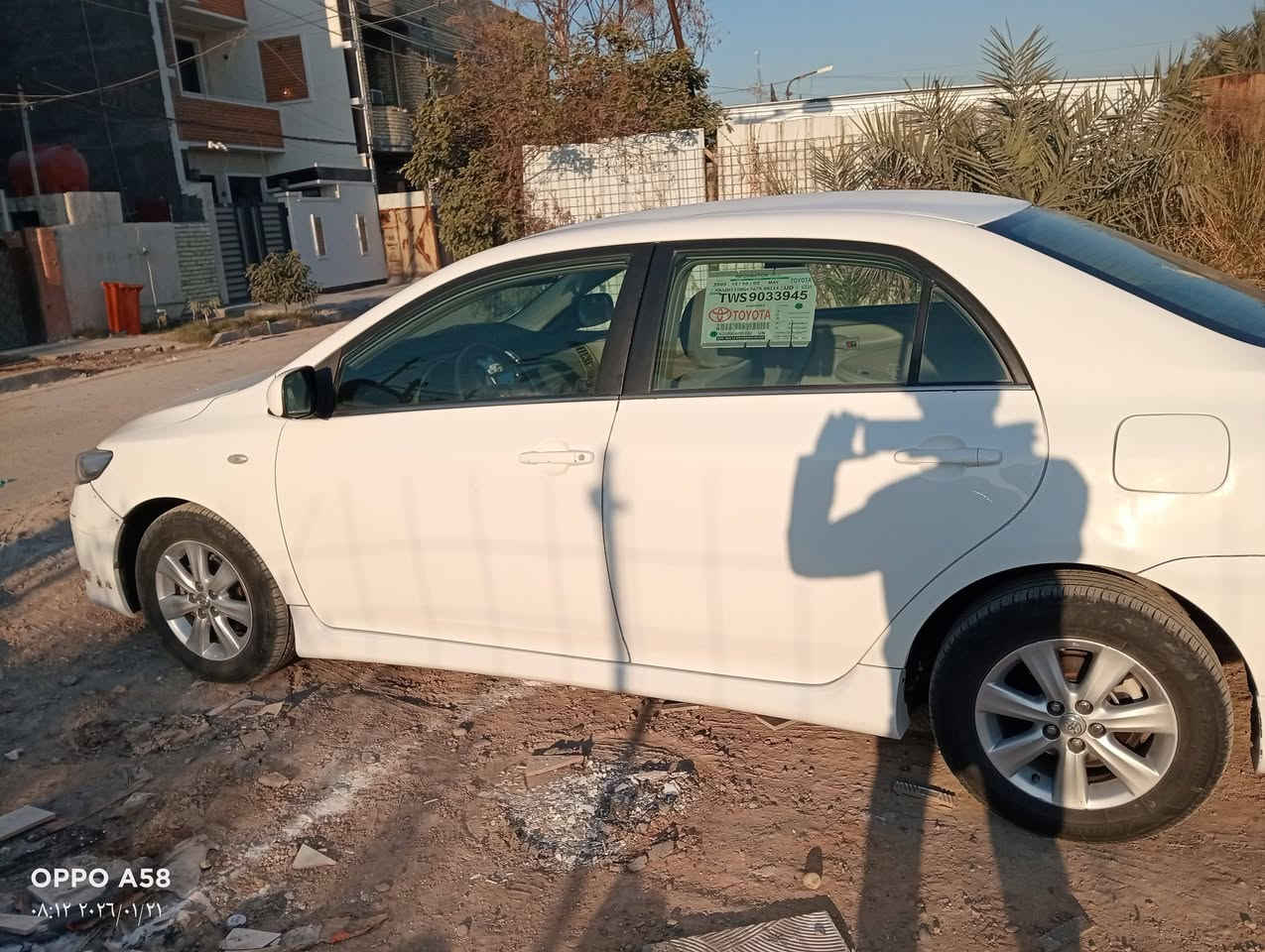 سيارة كورلا 
موديل 2011
خليجي شركة عامة حرة غير مطلوبة
حجم المحرك 1800
السنوية جديدة لل 2027
اللون ابيض
مشروع وطني 
باسمي تحويل ثاني يوم
مابيها اي حادث
بيها كامرة خلفية
شاشة 
لايت زنون اصفر شمسي
محرك وكير مكفول
الكشر 90% نضافة
تخم تاير جديد 
 السعر 140 
وبيها مجال 
***********
