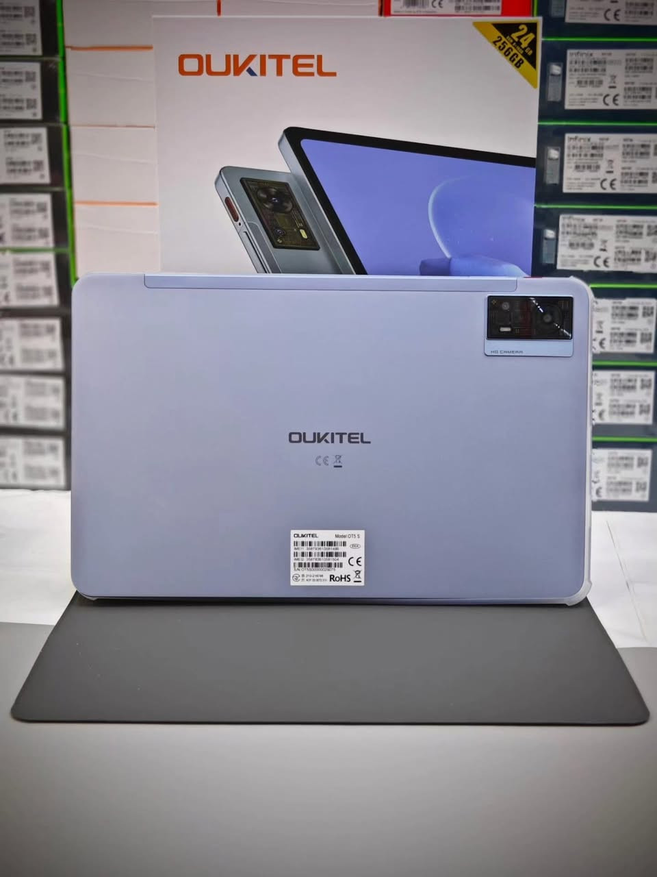 تاب اوكتيل حجم 12 إنش افضل تاب للدراسة ومشاهدة المحتوى على شاشة كبيره عالية الدقة
🔹ذاكرة داخلية 24/256 جيجا
🔹دبل  شريحة سيم كارت 4G
🔹دبل سماعة سبيكر صوت مضخم محيطي 
🔹كاميرا 16 MP
🔹بطارية 8250 ملي أمبير  شحن تايب سي 
🔹معالج ثماني النواة يونسك T606 
🔹نظام التشغيل اندرويد 14 
🔹ضمان سنة وكالة رسمية

السعر 210 الف دينار 😘

تابلت لوحي اوكتيل OT5

يوجد جملة لاصحاب المحلات 
يوجد توصيل لكافة المحافظات 

للحجز  ***********
