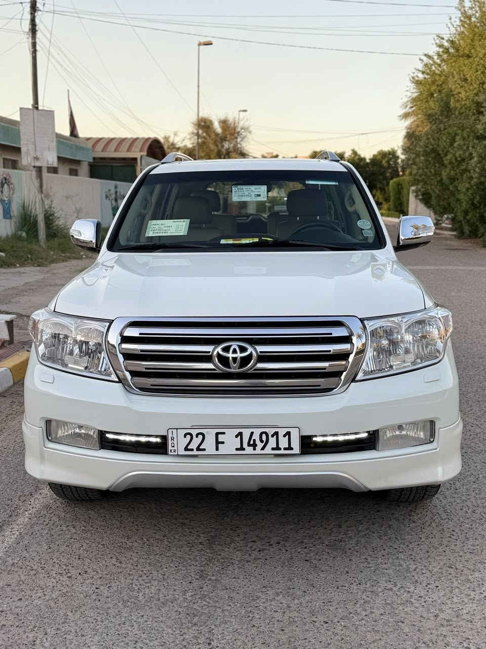 السلام عليكم لاندكروز VXR موديل 2011 سعرها 295 ورقة رقم اربيل بسمي فوول مواصفات 5700 اصل بيه باب خلف الصدر معه ربع جاملغ اثر شخوط تخريب بدون دواخل بدون معجون ع الفحص سيارة جديدة على وضع الشركة ماشية 123 جاهزة محرك كير مكفولات تخم تاير جديد للاستفسار *********** السعر 295 ورقة مكان بغداد

