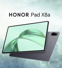 جهاز Honor Pad X8a  هو تابلت يعمل بنظام التشغيل Android 14 مع شاشة TFT...