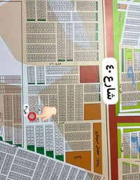 للبيع قطعة ارض مساحة ١٢٥ موقعه على شارع عرض ٢٠ متر  موقع مميز بالبناء ...