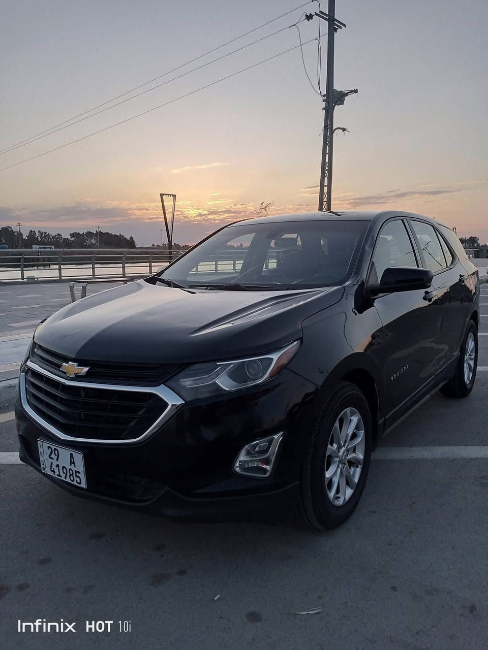 السلام عليكم شوفرليت اكوينكس موديل 2019 رقم واسط دولي اللون اسود سنوية نهاية 2030 تحويل ثاني يوم بيهة صبغ اربع قطع فقط وارد جاملغ وبنيد السيارة تخم تاير حدادية تبريد شاشة كامرا 5 بصمات تحكمات ستيرن السيارة فول عدا الفتحة كشنات مخمل مكينة 1500 توربو ماشية اقل 100 السيارة جاهزة للاخير السعر 128 وبيهة مجال بسيط للاستفسار الاتصال على هذا الرقم (***********)المكان واسط.
