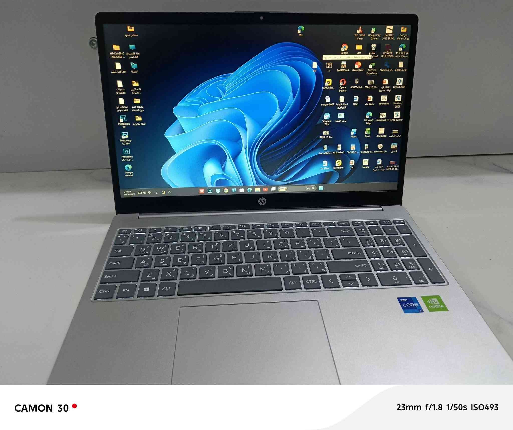 ***********
hpكوراي سفن 
ب650بيه مجال شي بسيط
