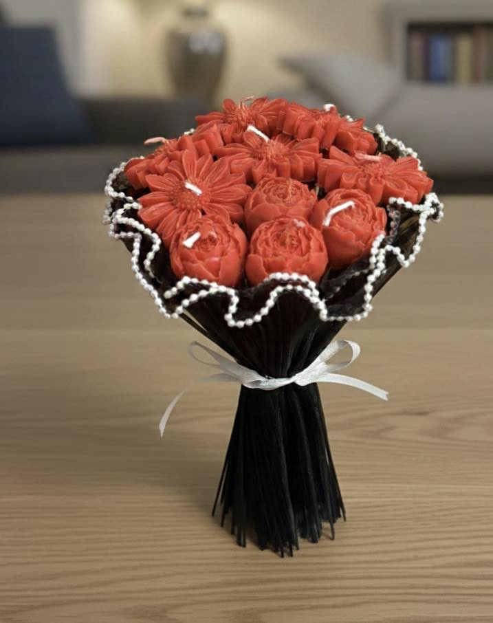 بوكيات ورد شموع معطره حسب الطلب متوفره بجميع الالوان


**إذا كنت صاحب هذا الإعلان وتريد حذفه لأي سبب، رجاءا أرسل رسالة إلى الدعم الفني**