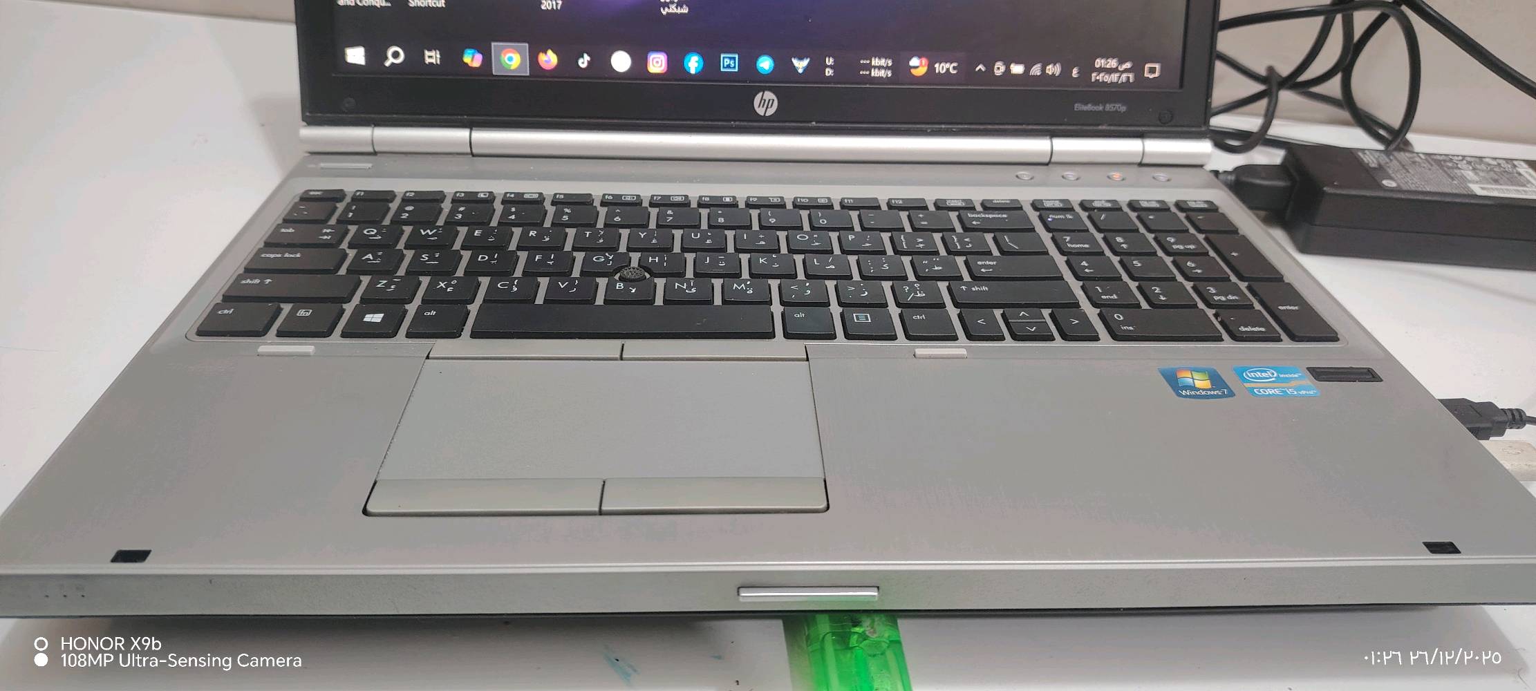 لابتوب hp
جيل الثالث
ويندوز 10 pro
تفاصيل الابتوب بصور
لابتوبات جديد امانه الله استخدام قليل
اريد مراوس ب ايفون 11  او بيع
كيبورد عربي انكليزي #لابتوب
#ايفون