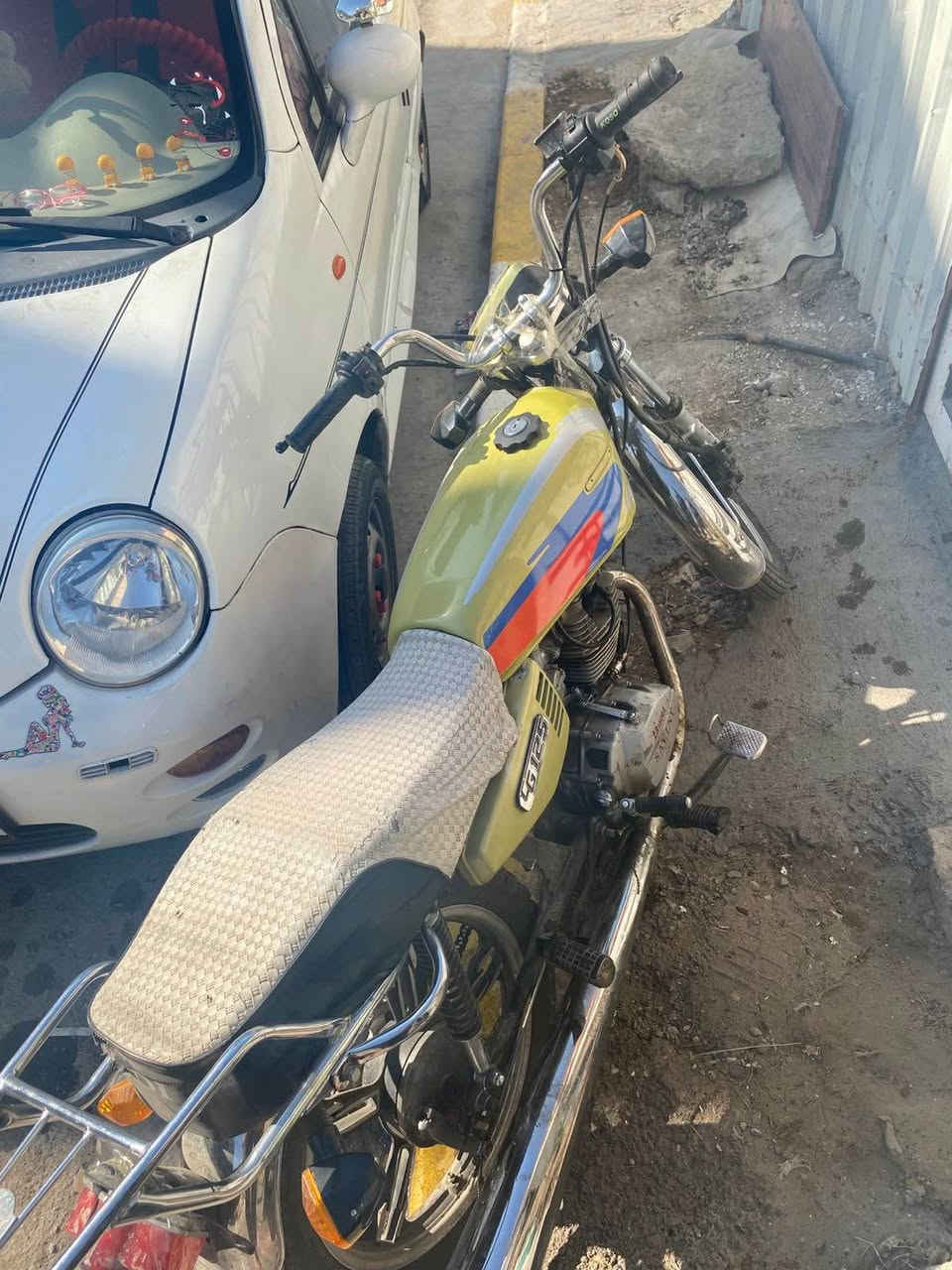 دراجه ايراني (كوم حديد ) خمسه كير سعره ٢٠٠ وبيع مجال للطيبين شراي تعال خاص ***********
بغداد البياع حي العامل بغداد, العراق
