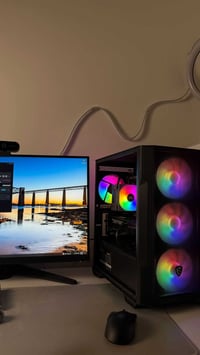 تجميعة كمبيوتر • تجميعة قيمنك • كمبيوتر مكتبي • PC • كرت شاشة RX 580 •...