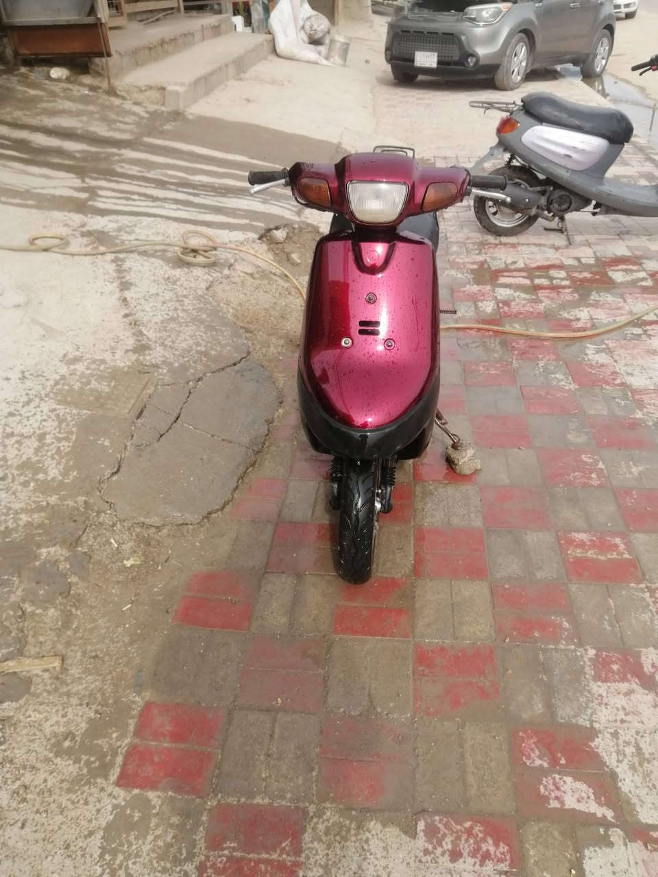 للبيع دراجه بطه جديده نضافته شوفت عينك شرط نعومه شلعه معدل شرط ال فحص السعر 275 الشراي يتصل *********** مكاني كربلاء خاص ماعندي
