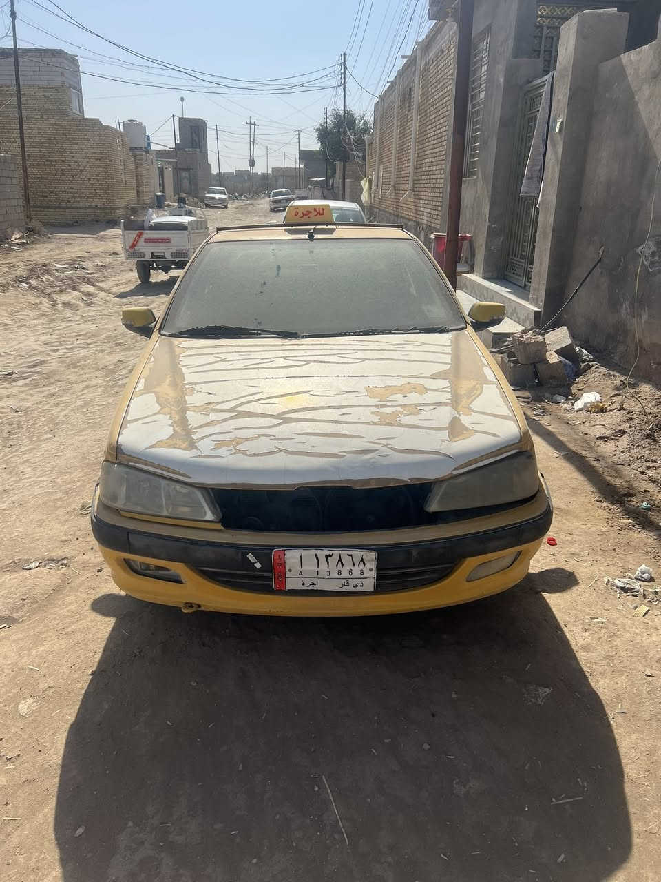 سلام عليكم للبيع بيجو بارص مديل15 سياره متروكه شغاله سياره يردلها تعميرمكينته مجفته بس ماضبطوها عليها هيه سنويه صاقطه ابيع عله وضعها هيه وكلشي عل مشتري مكاني ناصريه مركز سعرها ٣٠وبيه مجال مداور ثاني يوم بسمي رقمي ***********
